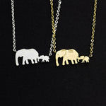 Load image into Gallery viewer, Double Elephant Necklace

