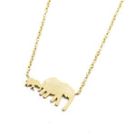 Load image into Gallery viewer, Double Elephant Necklace
