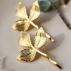 Elegant Leaf Hairpin