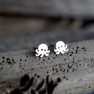 Mini Octopus Earrings