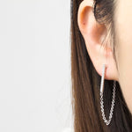 Load image into Gallery viewer, Bar &amp; Chain Earrings
