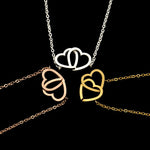 Load image into Gallery viewer, Double Heart Charm Bracelet
