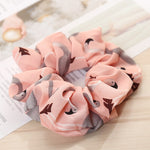Load image into Gallery viewer, Chiffon Flamingo Scrunchie
