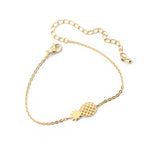 Load image into Gallery viewer, Dainty Pineapple Charm Bracelet
