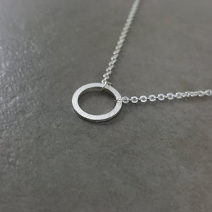 Circle Pendant Necklace