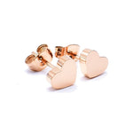 Load image into Gallery viewer, Dainty Heart Stud Earrings
