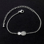 Load image into Gallery viewer, Dainty Pineapple Charm Bracelet
