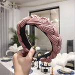 Load image into Gallery viewer, Braided Satin Headband
