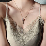 Load image into Gallery viewer, Luxury Roman Numeral Crystal Necklace
