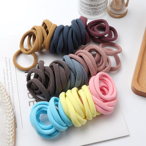 Multicolored Ponytail Holder Set