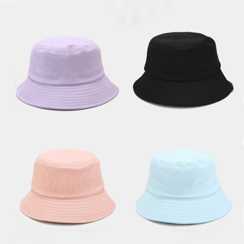 Pastel Cotton Bucket Hat