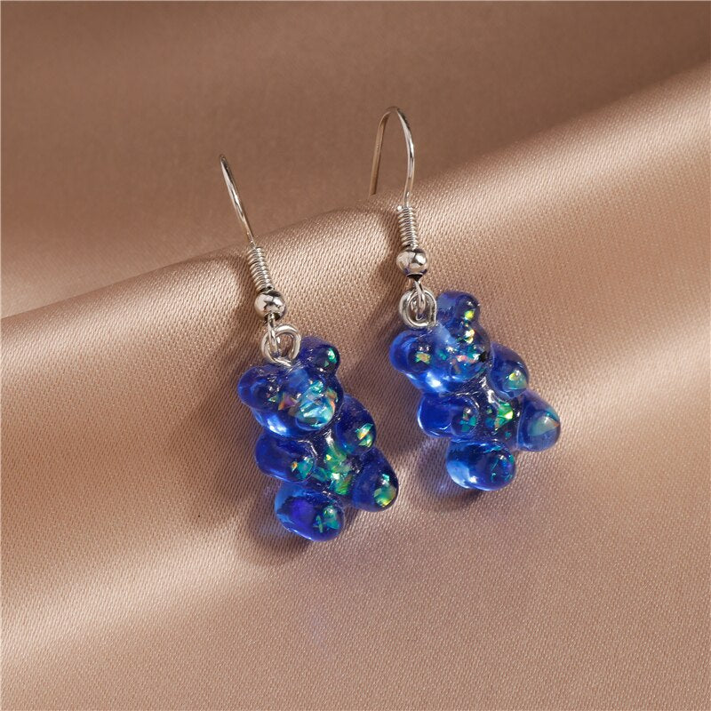 Gummy Bear Drop Earrings