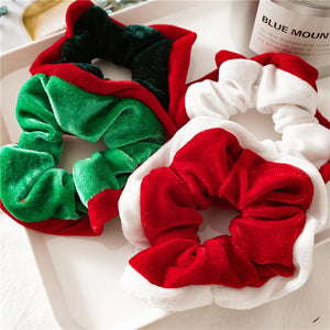 Velvet Christmas Scrunchie