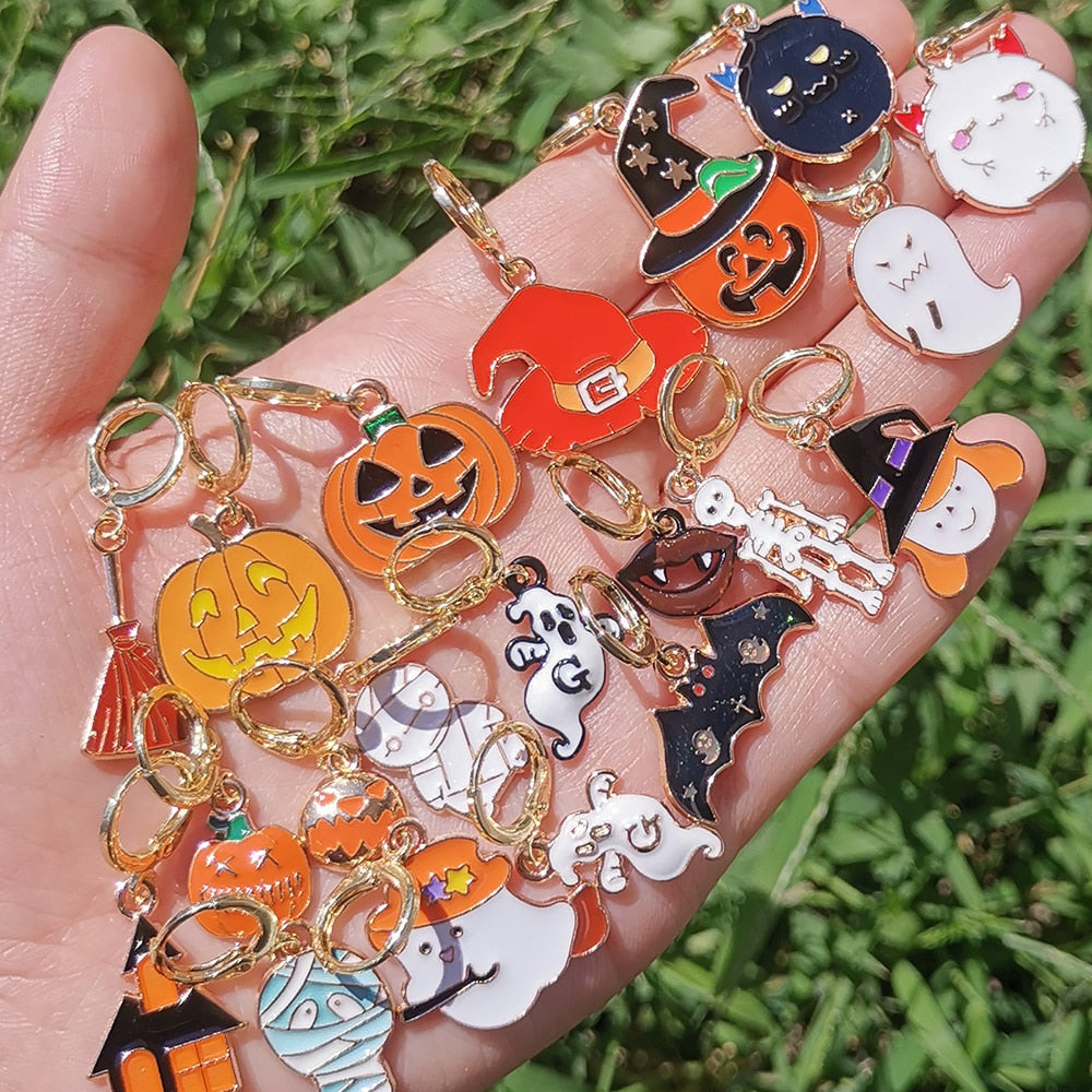 Adorable Halloween Charm Earrings