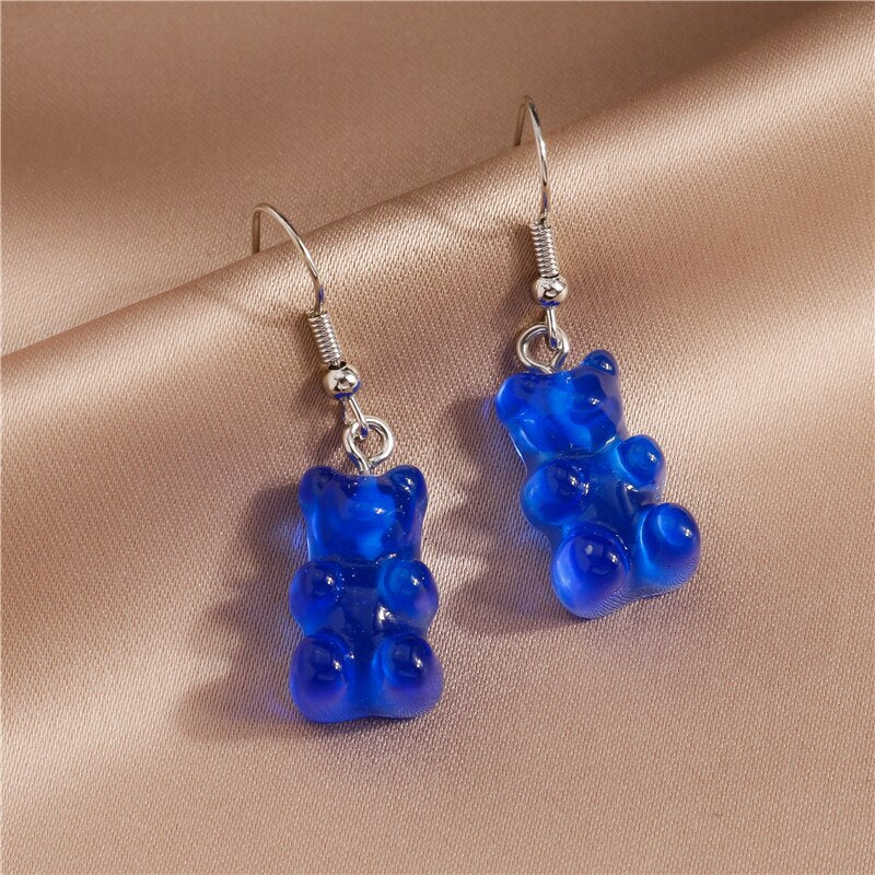 Gummy Bear Drop Earrings