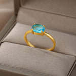 Load image into Gallery viewer, Simple Birthstone Rings
