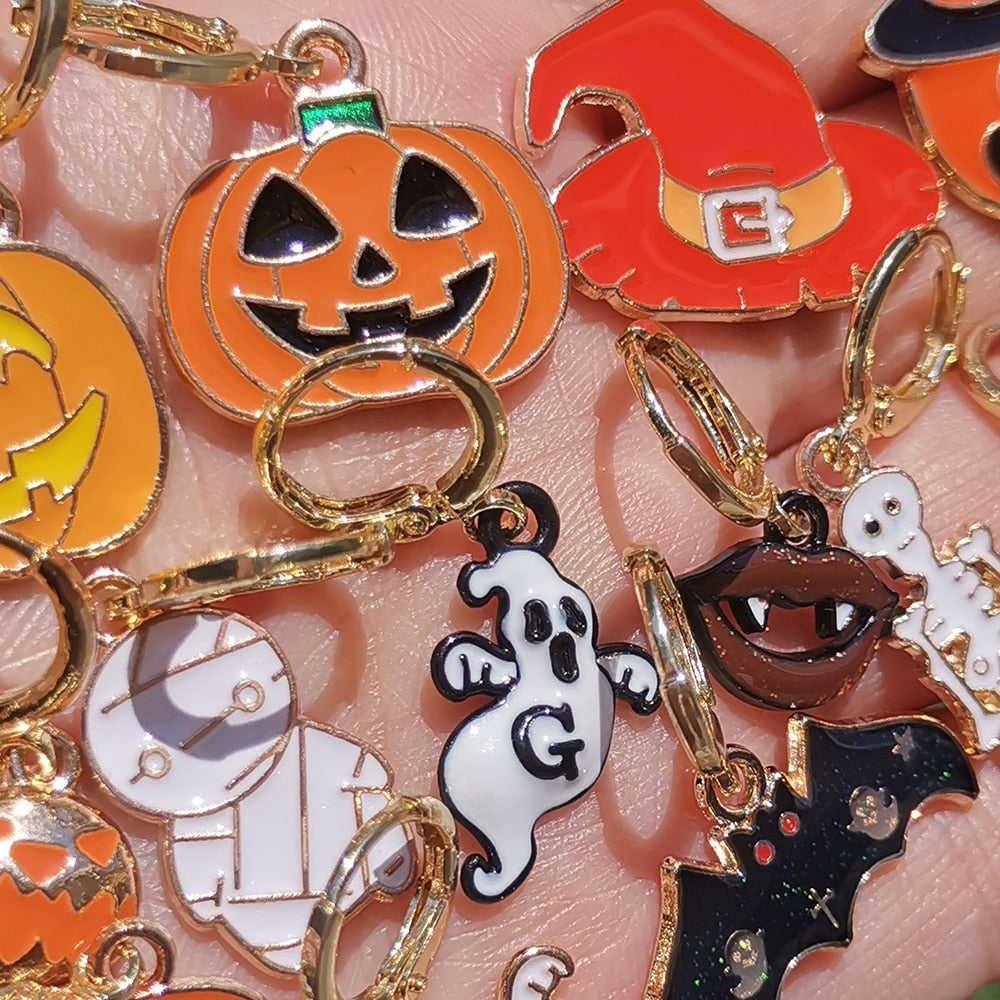 Adorable Halloween Charm Earrings