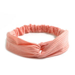 Load image into Gallery viewer, Knitted Cotton Crossknot Headband
