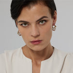 Load image into Gallery viewer, Crystal Huggie Hoops
