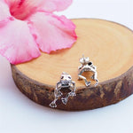 Load image into Gallery viewer, Cute Froggy Stud Earrings
