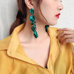 Load image into Gallery viewer, Fairy Flower Petal Tassel Earrings
