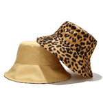 Load image into Gallery viewer, Leopard Print Bucket Hat
