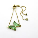 Load image into Gallery viewer, Colorful Crystal Butterfly Bracelet
