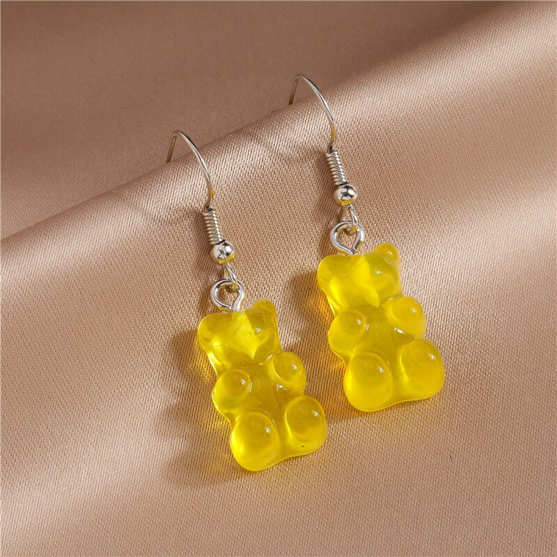 Gummy Bear Drop Earrings