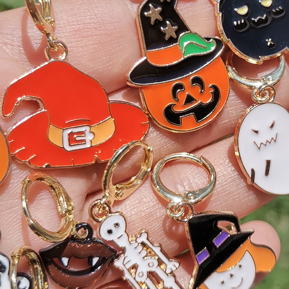 Adorable Halloween Charm Earrings