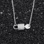 Load image into Gallery viewer, Lock And Key Pendant Necklace
