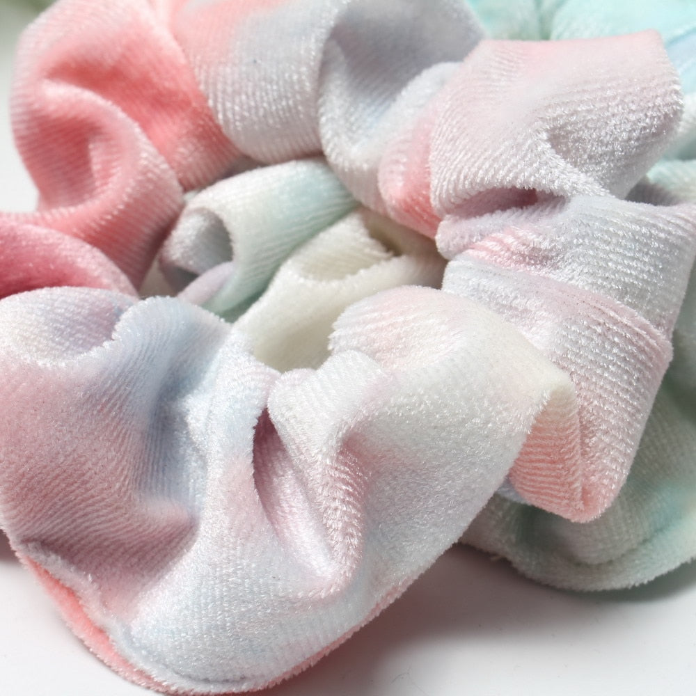 Tie Dyed Scrunchie Set