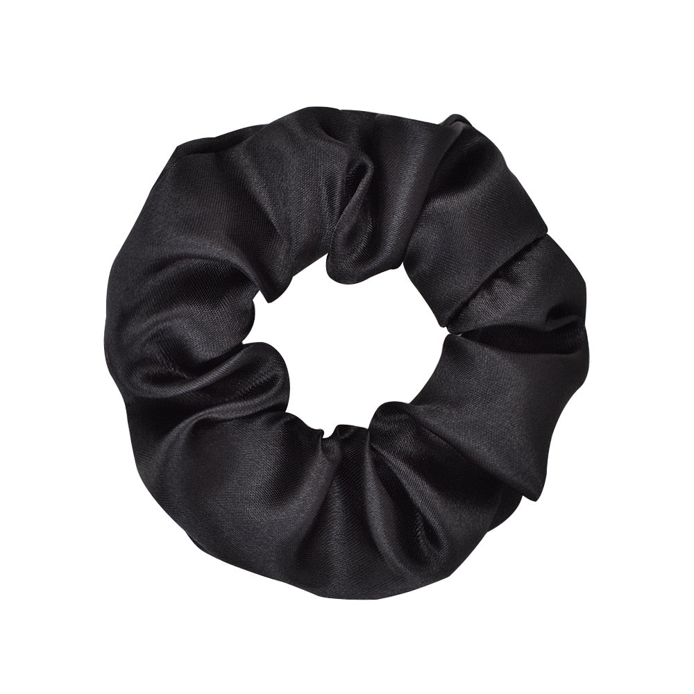 Colorful Satin Scrunchie