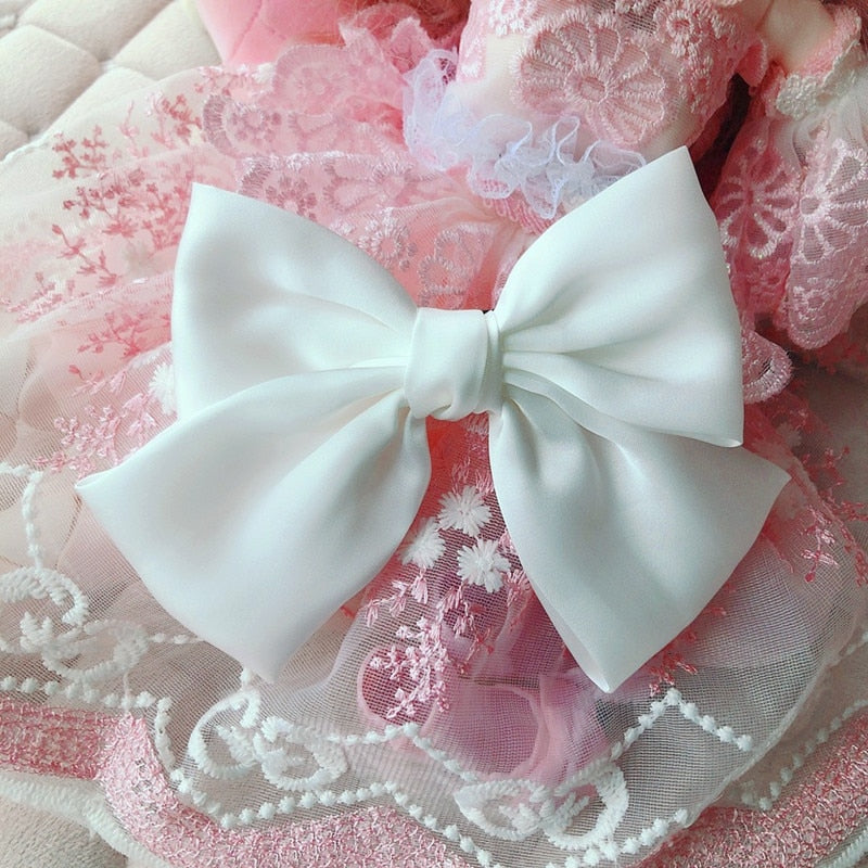 Colored Satin Bow