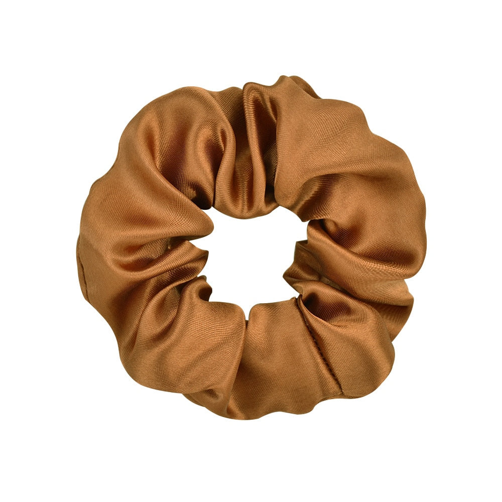 Colorful Satin Scrunchie