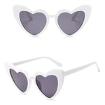 Load image into Gallery viewer, Retro Heart Cat Eye Sunglasses
