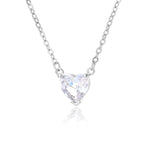 Load image into Gallery viewer, Crystal Heart Pendant Necklace
