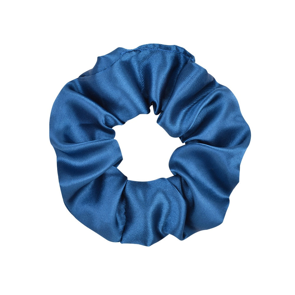 Colorful Satin Scrunchie