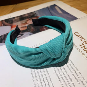 Solid Colored Knot Headband