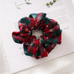 Load image into Gallery viewer, Plaid Christmas Scrunchie
