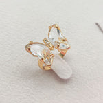 Load image into Gallery viewer, Colorful Crystal Butterfly Ring
