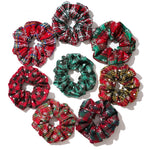 Load image into Gallery viewer, Plaid Christmas Scrunchie
