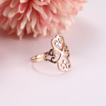 Load image into Gallery viewer, Elegant Clover Statement Ring
