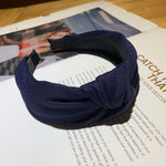 Load image into Gallery viewer, Solid Colored Knot Headband
