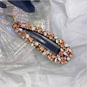 Crystal Water Drop Hair Barrette