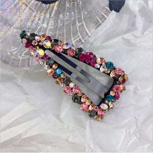 Crystal Triangle Hair Barrette