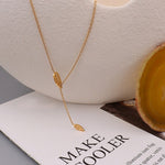 Load image into Gallery viewer, Exquisite Leaf Pendant Necklace
