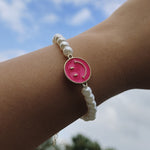 Load image into Gallery viewer, Colorful Smiley Pearl Bracelet
