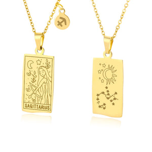 Zodiac Pendant Necklace