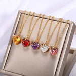 Load image into Gallery viewer, Chocolate Covered Heart Necklace

