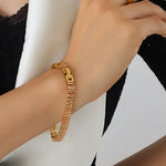 Load image into Gallery viewer, Crystal Tennis Chain Bracelet
